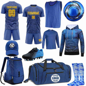 Kits de football de football prêts pour le jour du jeu professionnel de niveau club Kits de football de football de football confortables et respirants en tissu de haute qualité - Product Image 6