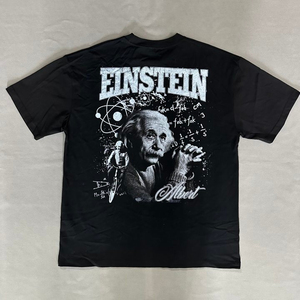 Custom Winter 2-Piece Set Men Drop Shoulder Cropped T-<b>Shirt</b> Flared Stack Sweatpants Screen Printed Vintage 100% Cotton Fleece - Product Image 5