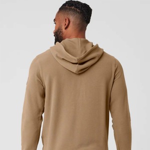 Hoodies Men Custom logo Cotton Thick Heavy <b>Weight</b> <b>Blank</b> Hoodies High Quality Warm Oversize Men's French Terry Hoodies 500 GSM - Product Image 4
