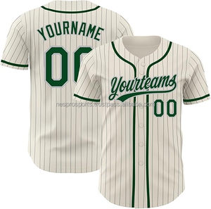 Custom <b>Baseball</b> <b>Jersey</b> OEM Service High Quality Short Sportswear for Unisex <b>Bulk</b> Wholesale Team Uniforms Breathable Mesh Fabric - Product Image 3
