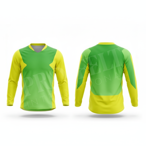 Maillot de motocross personnalisé imprimé numériquement, manches longues, respirant, séchage rapide, maillot de cyclisme, maillot de course tout-terrain, maillot de moto tout-terrain pour hommes - Product Image 4