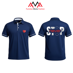 เสื้อเชิ้ตถักลำลองผู้ชาย Vietnam FMF แขนสั้น ผ้า TC เนื้อนุ่ม ยับยาก เหมาะสำหรับใส่ทำงานประจำวัน - Product Image 3