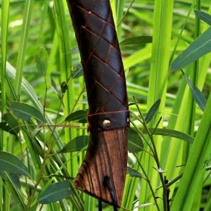 Hacha de camping, hacha para exteriores, hacha de acero forjado, hacha de acero al carbono, hacha hecha a mano, hacha con mango de madera, hacha para bushcraft, hacha para madera - Product Image 4