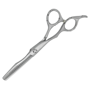 Ciseaux de coiffure en cobalt à 30 dents, en acier inoxydable, pour effiler les cheveux, usage manuel en salon ou à domicile - Product Image 4