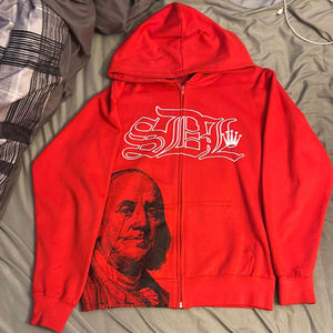 Conjunto de Sudadera con Capucha y Pantalones Deportivos Personalizados con Pedrería - Product Image 3