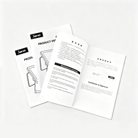 Manuels de produits personnalisés OEM en papier offset A5 |   Impression de brochures commerciales en carton écologique, directement de l'usine