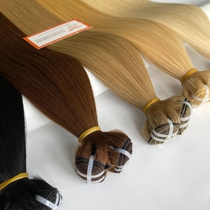 Extensiones de cabello humano Remy vietnamita de trama de máquina de doble dibujado superventas - Product Image 3