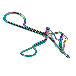 Pinzas de titanio multicolor para curar pestañas, mini rizadores de pestañas de acero inoxidable alemán para pestañas artificiales - Product Image 4