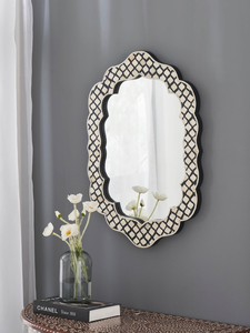 Handmade Bone Inlay Wall Mirror - Product Image 6