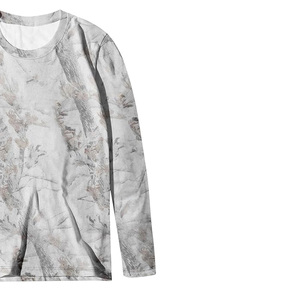 Sudadera de Cuello Redondo con Estampado de Camuflaje, Estilo Holgado, Unisex, Cómoda, para Ropa Urbana y Uso Diario - Product Image 4