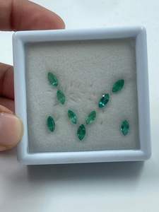 Pierre précieuse émeraude verte naturelle de haute qualité, taille marquise, 1,92 carat, pour la fabrication de bijoux, prix de gros - Product Image 4