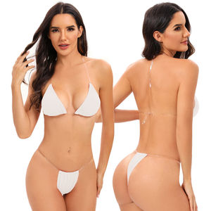 Servicio OEM, Conjunto de Bikini para Mujer, MOQ Bajo, Alta Calidad, Estilo Atractivo, Traje de Baño de Dos Piezas, Secado Rápido, Estampado Animal, Logotipo Frontal, Tanga - Product Image 5