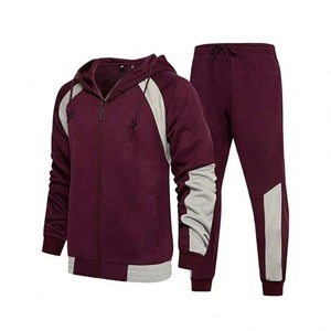 Hooded Tracksuit Zipper Tracksuit Two Piece Tracksuit Performance Tracksuit - Product Image 5