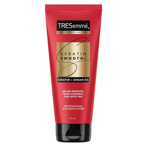 Acondicionador anti-frizz con keratina, proteína y aceite de argán, control de frizz por 72 horas, cabello suave y brillante, reparación de daños, 190 ml, nutritivo con argán - Product Image 1