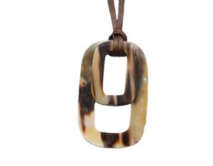 Collier en corne de buffle Artisan Made Natural Jewelry Collier de mode écologique Fabriqué par Buffalo Horn & Bone - Product Image 1