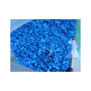 Residuos de Tambor de HDPE de Alta Calidad, Reciclados y Aglomerados, Tambor de HDPE Azul, Entrega a Todo el Mundo - Product Image 1