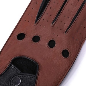 Gants de conduite d'hiver en cuir imperméables personnalisés de haute qualité, nouveau design pour usage extérieur, mitaines à bas prix - Product Image 5