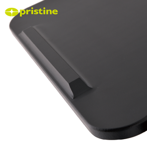 Chariot de bureau réglable pour ordinateur portable avec cadre métallique et roulettes pour usage domestique ou professionnel - Product Image 3