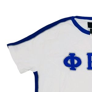 Phi Beta Sigma <b>White</b> Premium <b>Shirt</b> for Men Comfortable Fit High Quality Greek Fraternity Apparel Casual Everyday Wear - Product Image 5