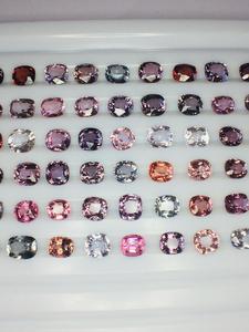 Lote de piedras preciosas de espinela natural de calidad AAA, con un hermoso brillo, múltiples colores, corte perfecto y disponibles a un precio económico. - Product Image 1