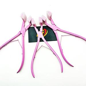 Pince à ruban adhésif à pointe plate en acier inoxydable REVAMP INTERNATIONAL, usage commercial, écologique, multifonction, outil pour extensions de cheveux - Product Image 5