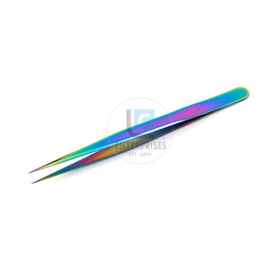 En stock, pinces professionnelles pour extensions de cils, accessoires réutilisables, pinces pour extensions de cils - Product Image 3