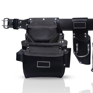 Wholesale Custom Design Top Selling <b>Leather</b> <b>Tool</b> Bags Solid Color Best Quality Cheap Price <b>Leather</b> <b>Tool</b> Bags - Product Image 6