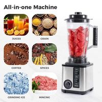 Blender de comptoir multifonction pour la maison, pour smoothies, milkshakes, et broyage de glace - Appareil de cuisine multifonction