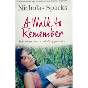 A Walk to Remember by Author Nicholas <b>Sparks</b> Paperback Custom Softcover <b>Book</b> Printing - Product Image 2