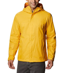<b>Mens</b> Waterproof Hiking Rain Jacket Hooded Lightweight Windbreaker Outdoor Travel Coat Full Zip Multi Panel Windproof - Product Image 1