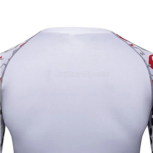 Camiseta Deportiva JUJITSU para Hombre, Manga Larga, Spandex/Poliéster, Flexible, Transpirable, Material Suave, Elástico, Secado Rápido - Product Image 5
