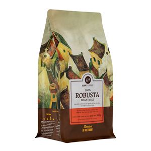 HANCOFFEE Café 100% Robusta en Grano Tostado, Tueste Medio, Chocolate Oscuro, OEM/ODM - Product Image 4