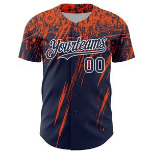 Maillot de baseball en coton biologique 100% imprimé sérigraphié, col en V, fermeture boutonnée intégrale, manches courtes, antibactérien, logo personnalisé sur le devant - Product Image 6