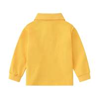 Chemises de golf pour garçons, décontractées, en tricot, grandes tailles, compressées, séchage rapide, manches longues, haute qualité, 100% coton, écologiques, respirantes