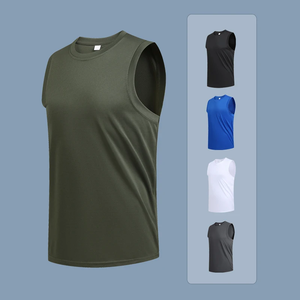 Camiseta Deportiva de Verano para Hombre, Talla Grande, Transpirable, 100% Algodón, Cuello Redondo, Formal, para Correr y Hacer Ejercicio, Tallas M-8XL - Product Image 3