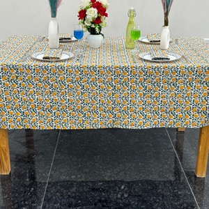 Handmade Modern Style Customizable Pure Cotton <b>Tablecloth</b> Beautiful Indian Farmhouse <b>Wedding</b> Home Hotel Party - Product Image 3