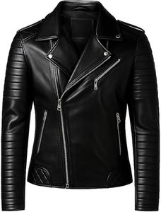 Chaqueta de Cuero para Hombre 2026, Ropa de Moda, Chaquetas de Cuero para Hombre, Nueva Llegada, Cuero PU de la Mejor Calidad, Chaquetas para Hombre Hechas Profesionalmente - Product Image 5