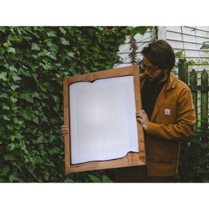 Wholesale Handmade Natural Wood Photo <b>Frame</b> Rectangular Rustic <b>Wall</b> Mount Horizontal Orientation - Product Image 5