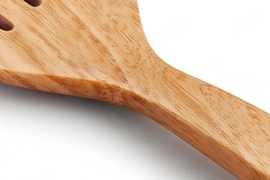 Ensemble cuillère et fourchette en bois, finition mate, réutilisable, design minimaliste, pour le camping et l'hôtellerie - Product Image 2