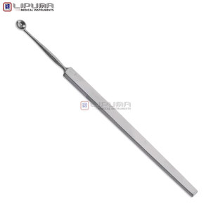 Custom Large Size Ergonomic Cuticle Pusher Comfortable Safe <b>Blackhead</b> Acne <b>Extractor</b> Callus Remover Sharp Edge for Thick Nails - Product Image 1