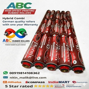 Rouleaux en caoutchouc ABC Hybrid Combi UV Ready NBR, caoutchouc souple Shore A 22-28 ou 35 ° ±3 °   Procédé de moulage - Product Image 5
