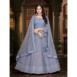 Bridal Lehenga Choli Couvre-chef élégant pour les mariées - Product Image 4