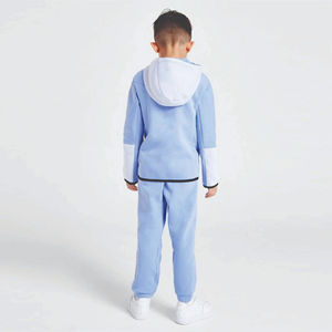 Conjunto Deportivo para Niños, 2 Piezas, Color Sólido, Felpa - Product Image 5