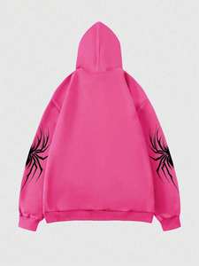 Sweat-shirts brodés effet vieilli délavé à l'acide pour hommes, avec fermeture éclair personnalisée, en coton mélangé, de haute qualité pour fabricants - Product Image 2