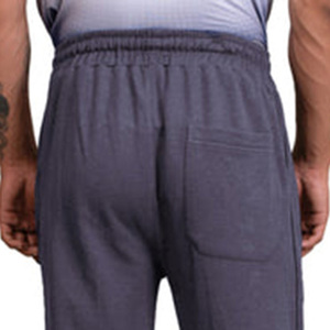 Men Gym Trouser <b>Canvas</b> Nonwoven Eco-Friendly 100% Cotton Lightweight Windproof Quick Dry Breathable <b>Plain</b> Dyed Straight Safari - Product Image 6