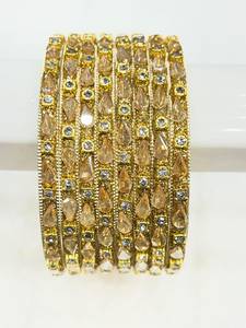 Bracelet en laiton à motifs de designer pour femmes, accessoires traditionnels faits à la main - Product Image 6