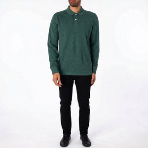 High Quality Polyester/Cotton Knitted for T-<b>shirt</b> Anti-Wrinkle Print Long Sleeve <b>Ruffle</b> Design Smart Casual <b>Men's</b> - Product Image 4