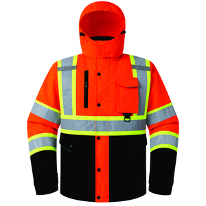 Veste de travail haute visibilité, gilet de sécurité réfléchissant pour la construction, l'industrie, l'entrepôt, la circulation et l'utilisation en extérieur - Product Image 3