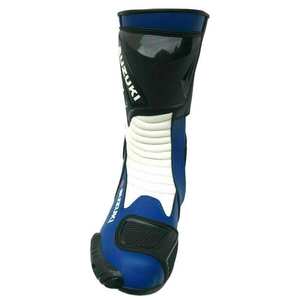 Bottes de moto rouges pour hommes, respirantes, en PU, vente en gros, bottes de moto en cuir véritable, entièrement noires, bottes de motocross - Product Image 5