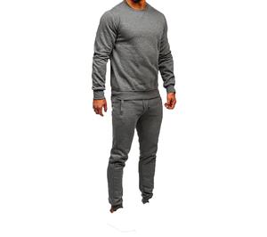 ชุดวอร์มแบบสวมหัวสำหรับผู้ชายผ้าคอตตอนผ้าฟลีซ100% ซักกรดพิมพ์ลายออกแบบได้ตามต้องการขนาด XL 100% - Product Image 4